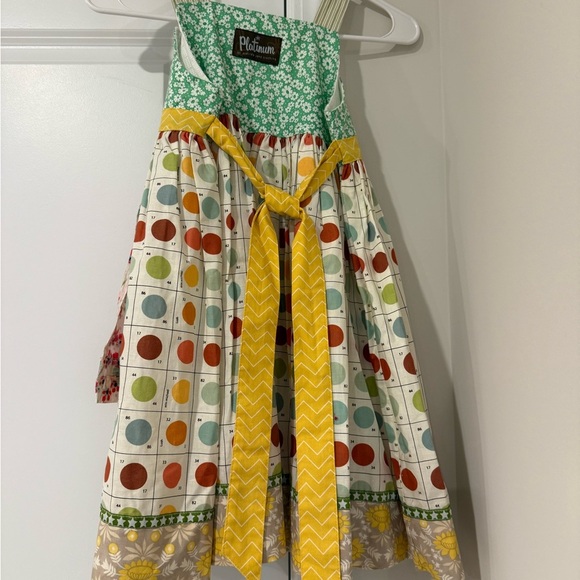 Matilda Jane Multicolor Floral Patchwork Dress - Picture 5 of 7